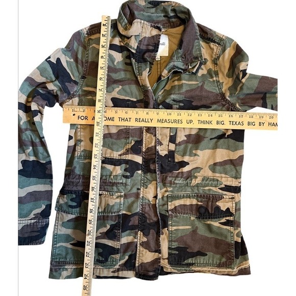 Madewell Camo Military Jacket Women's Small Utility Field Coat Size Small‎ - Picture 4 of 5